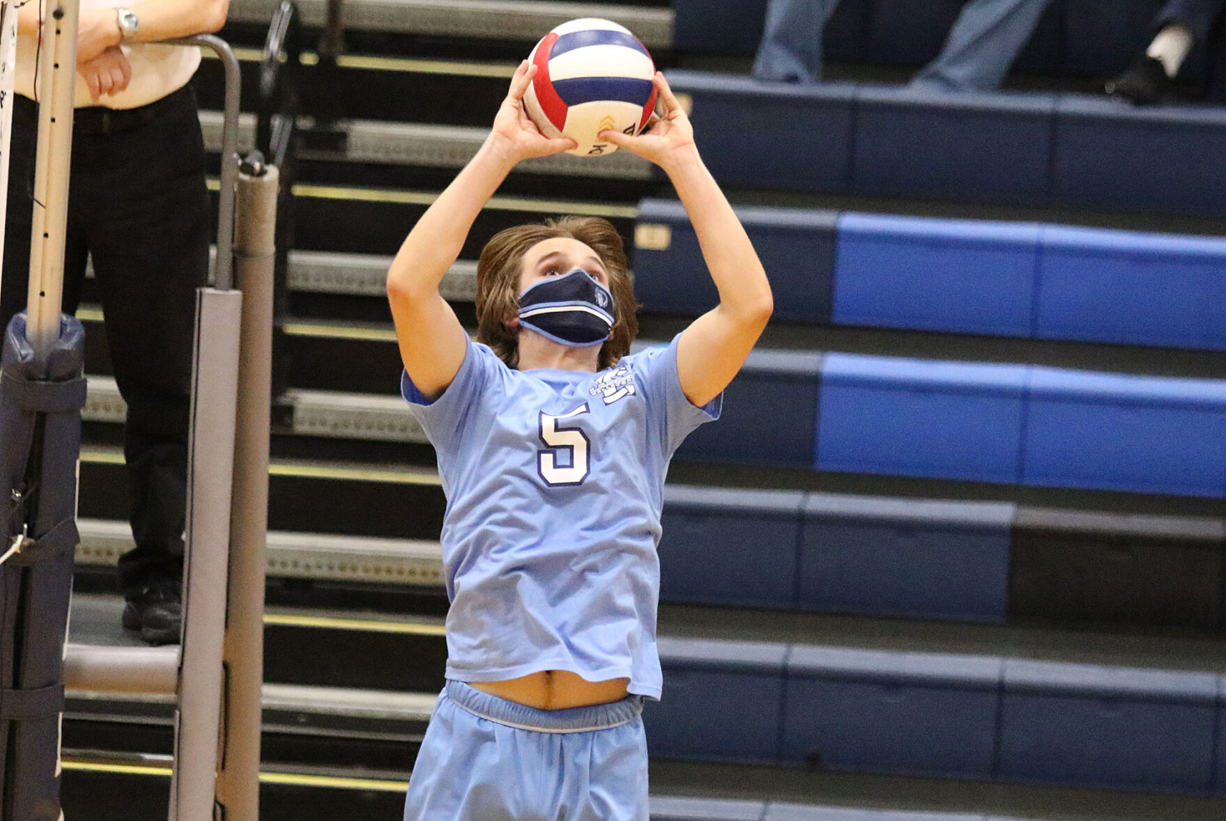 Belleville East vs. Alton Marquette boys volleyball